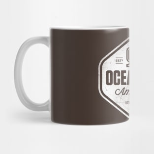 OALL Hex Design (Distressed White) Mug